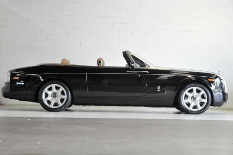 Black RR Phantom Convertible